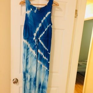 Neiman Marcus tie dye maxi dress